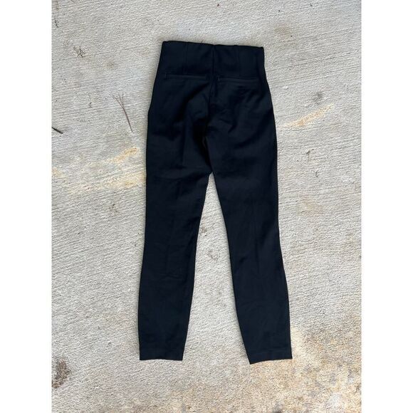 SPANX Ankle Piped Skinny Perfect Pants Black Pants size XS Style 20286R - Picture 5 of 6